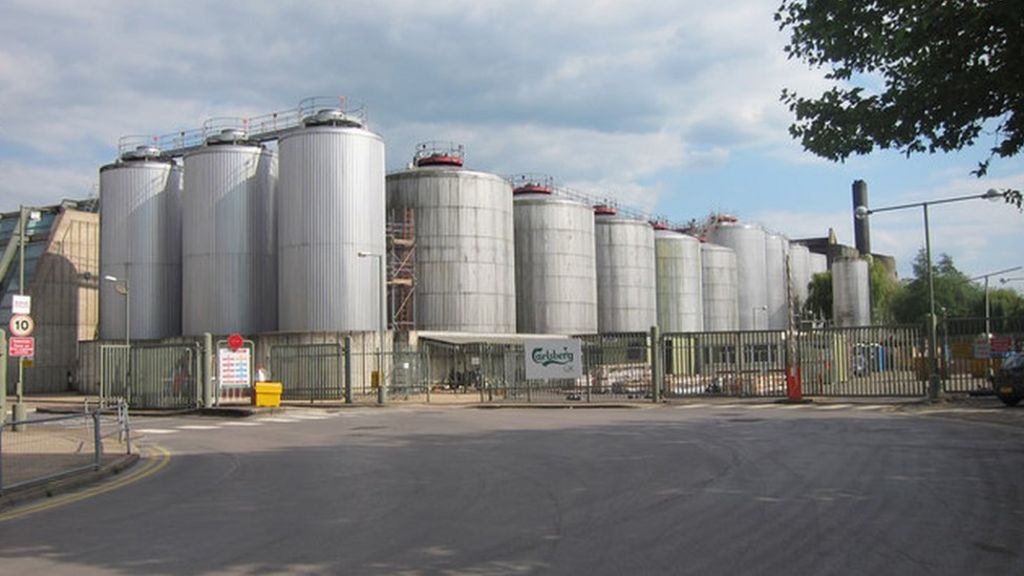 Carlsberg brewery: One dead after Northampton gas leak