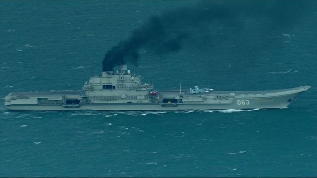 Russian Warships Pass Through English Channel - BBC News