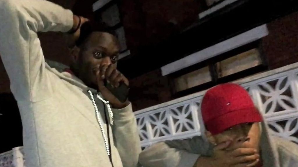 Mannequin challenge men sought over Salford robbery