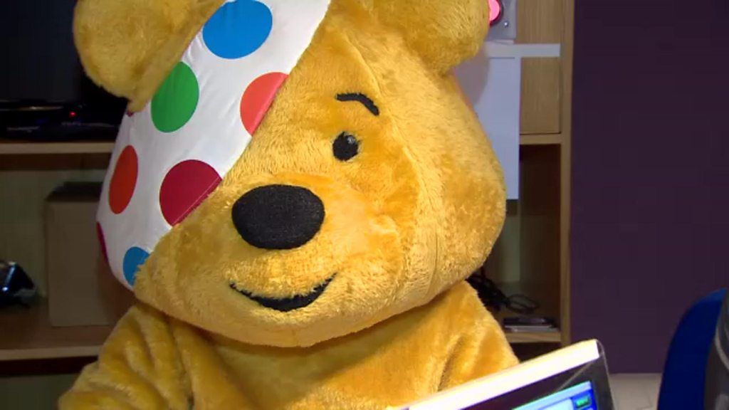 Pudsey joins BBC NI to meet the Good Morning Ulster team