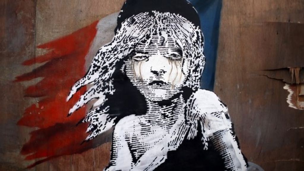 VIDEO: Banksy art criticises treatment of refugees