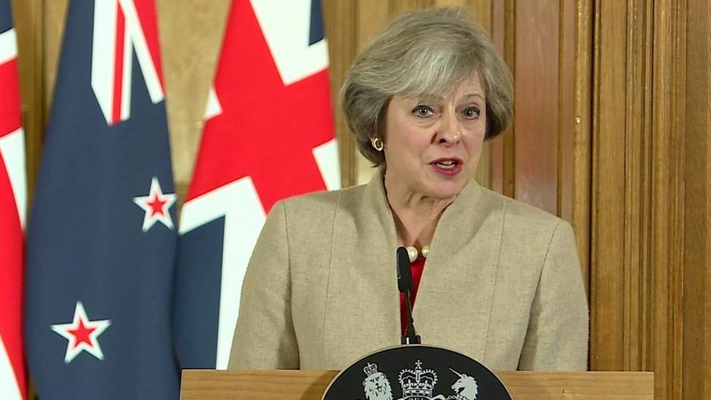 'NHS is under pressure', says Theresa May
