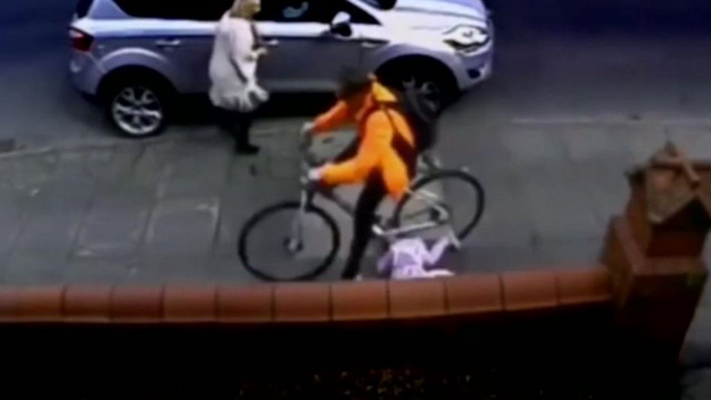 VIDEO: Cyclist who dragged toddler pleads guilty