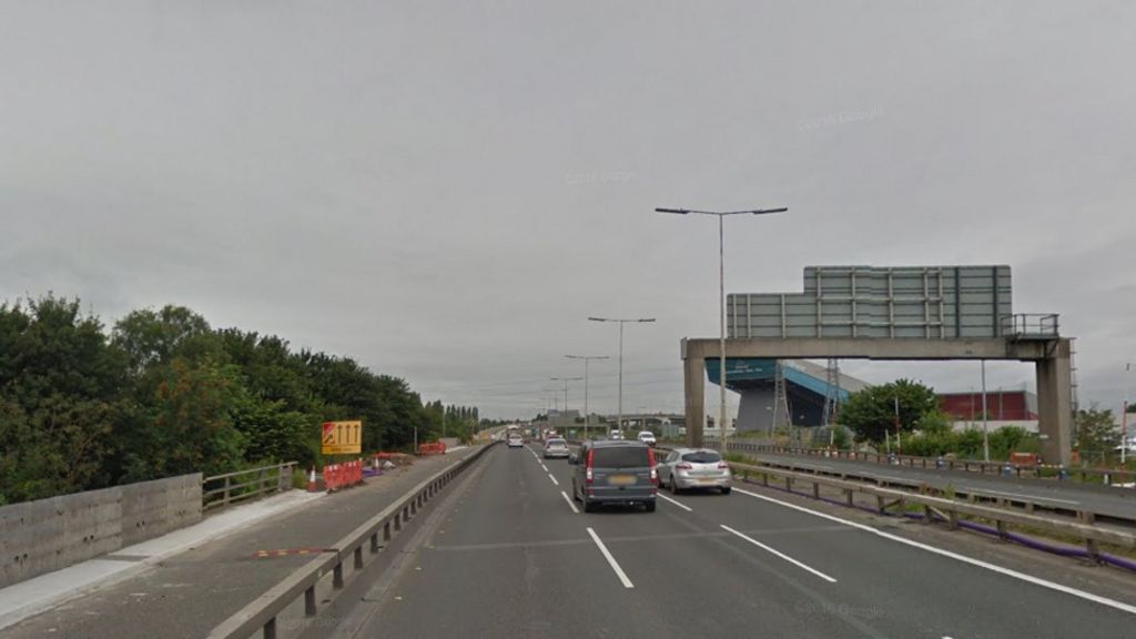 Mobility scooter-driving 'old man' stopped on M60