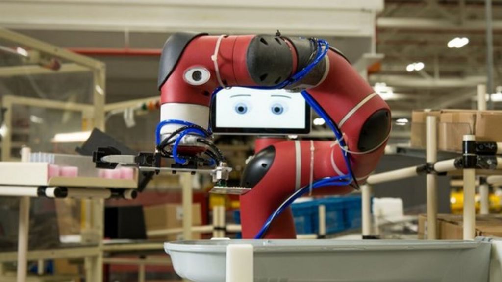 One-armed factory robot goes on sale