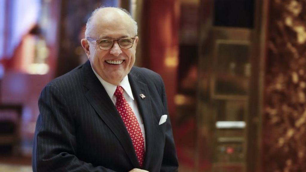 Rudy Giuliani to lead Trump's cybersecurity team