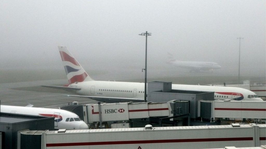 fog london city airport