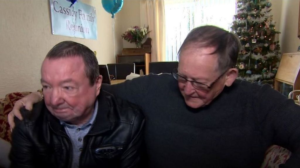 Family reunited after brother's dying wish