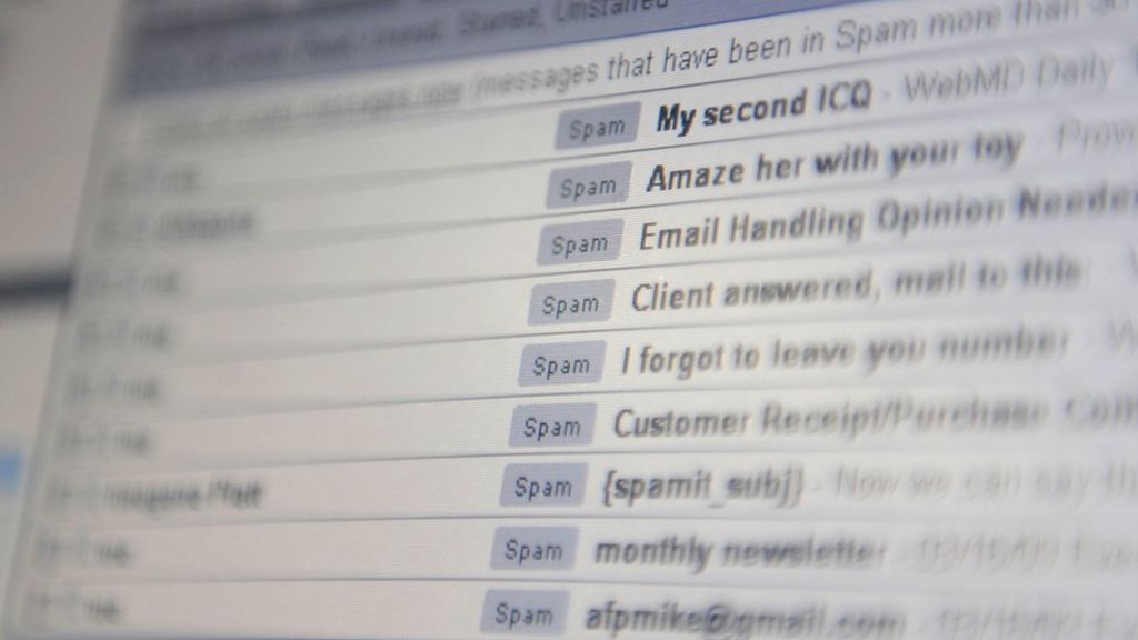 'Spammers' exposed in data back-up slip-up