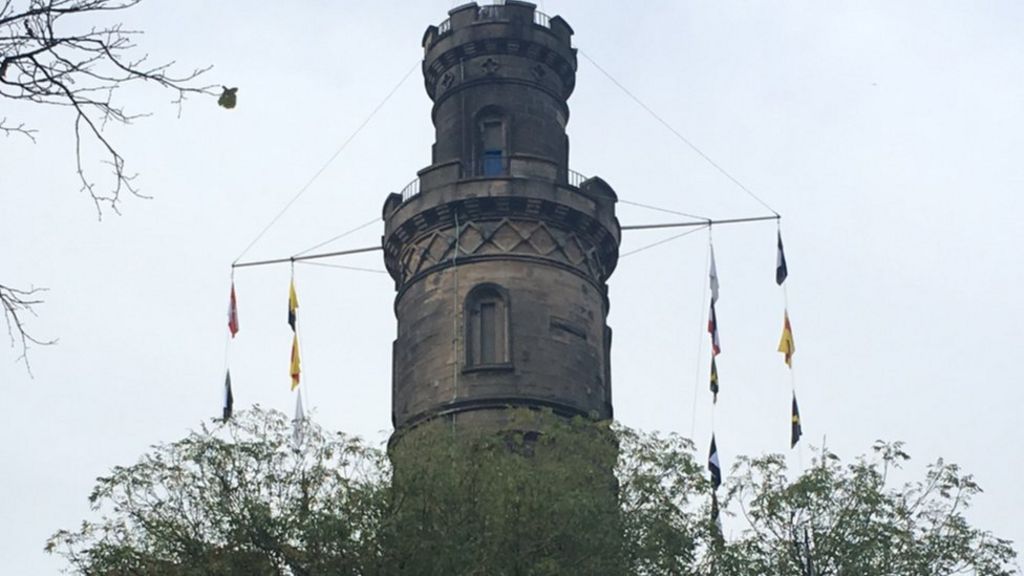 Ceremony marks Edinburgh's Nelson Monument's 200 years