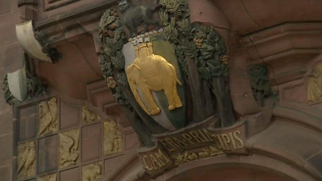 Why are there so many elephants in Coventry? - BBC News
