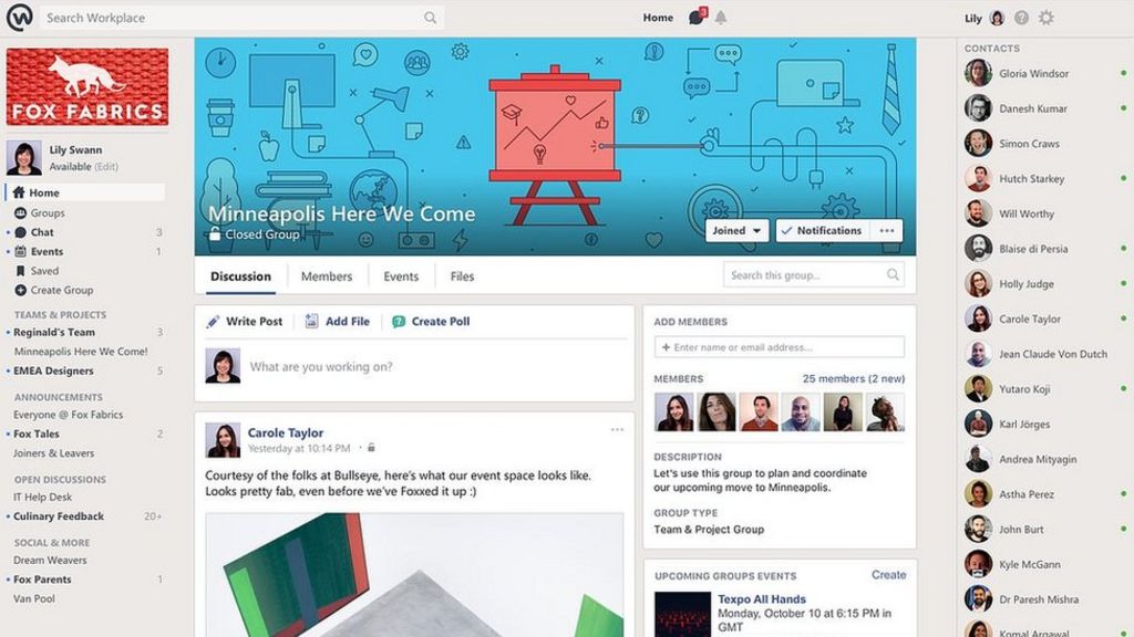 Facebook opens up Workplace in bid to replace work emails