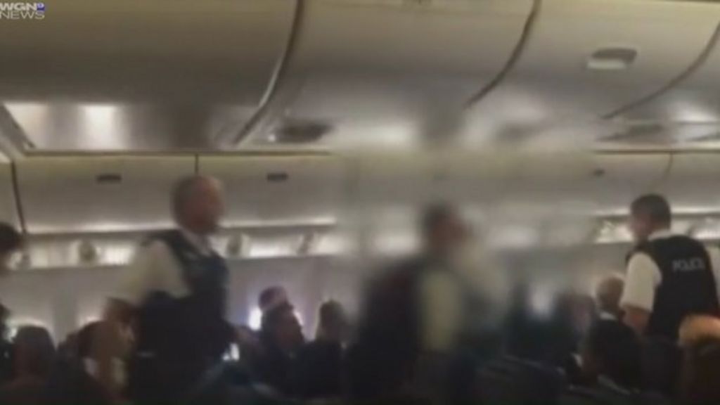 VIDEO: Plane diversion 'followed nuts row'