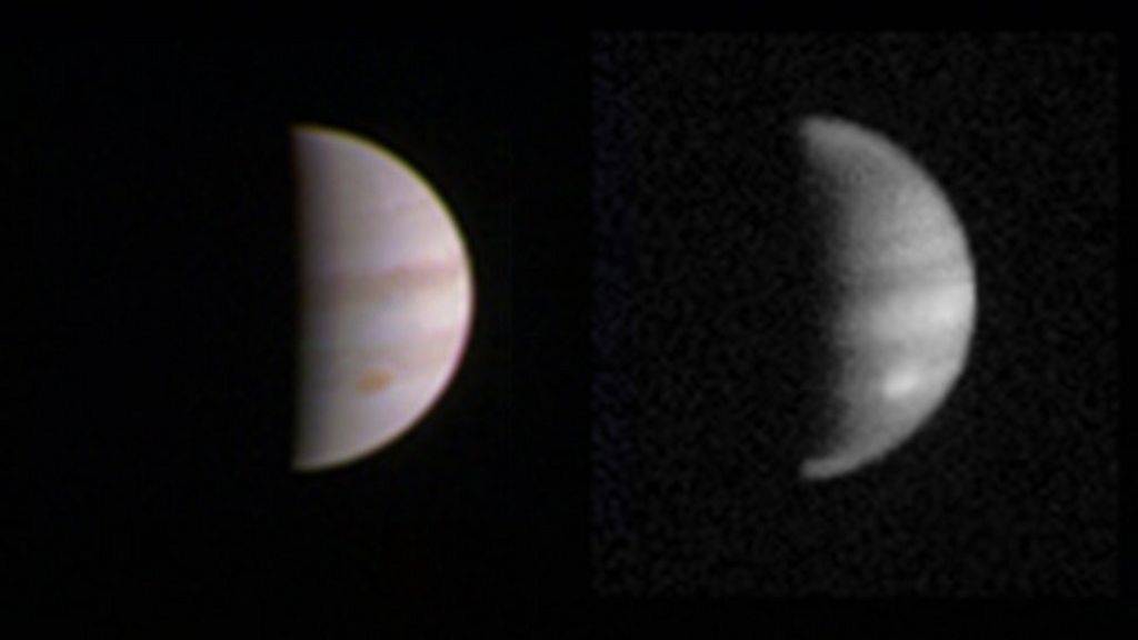 Juno probe makes close pass of Jupiter