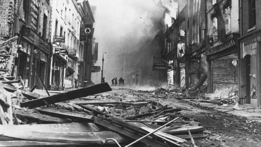 The Coventry Blitz 'Hysteria, terror and neurosis' BBC News