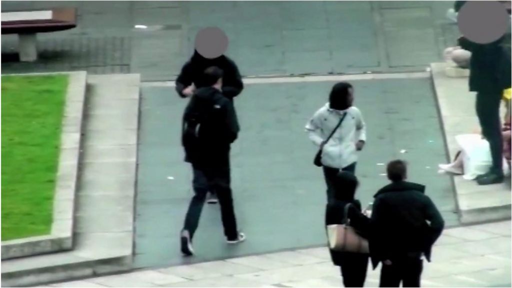 Manchester Piccadilly Gardens drug dealer tackled by police