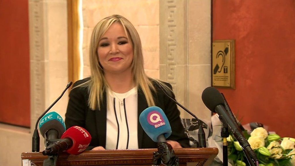 Michelle O'Neill says Sinn Féin role 'biggest honour'