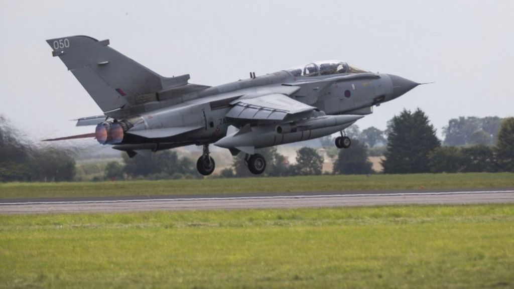 RAF Tornado in microlight 'near-miss'