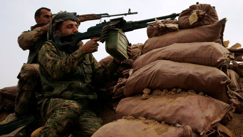 Mosul offensive: Iraqi Kurdish forces besiege key town of Bashiqa