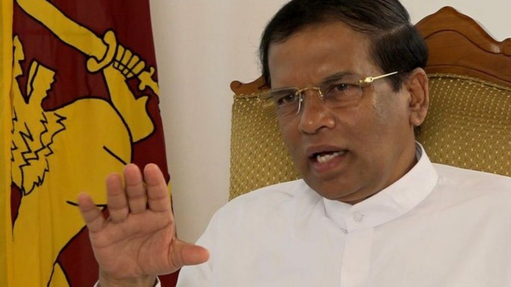 Sri Lanka President Wants Internal War Crimes Court Bbc News