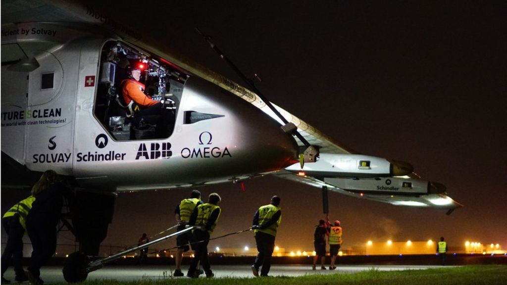 Solar Impulse aeroplane reaches Ohio