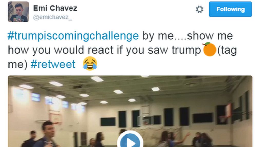 Trump is coming