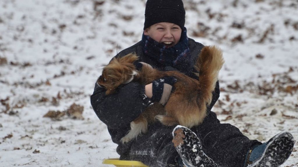 Snow in Europe in pictures