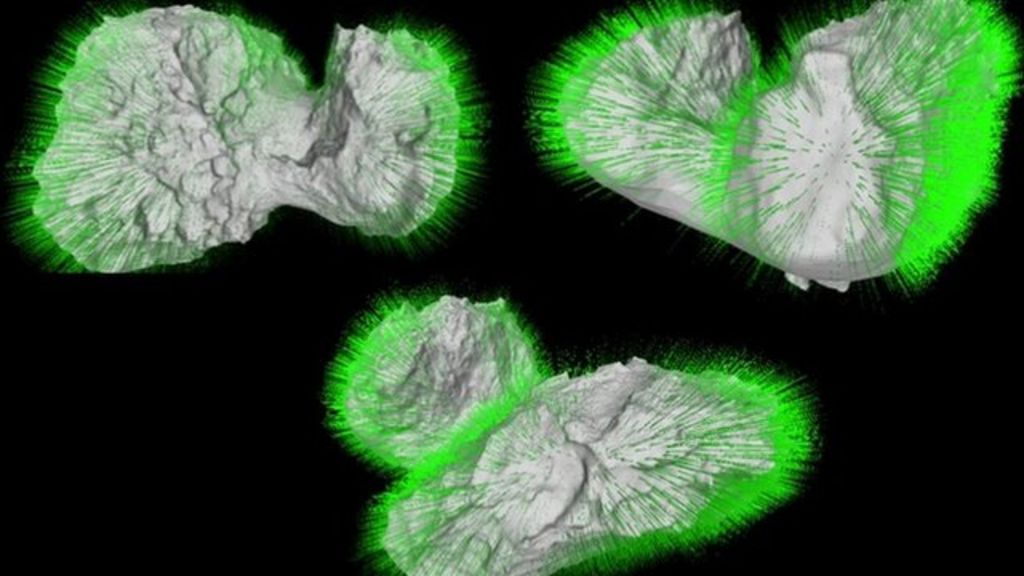 Rosetta's comet was once two objects
