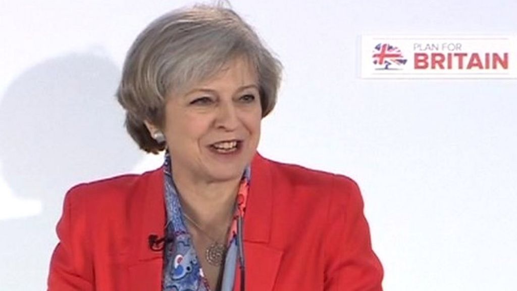 Prime Minister Theresa May wants 'more united Britain'