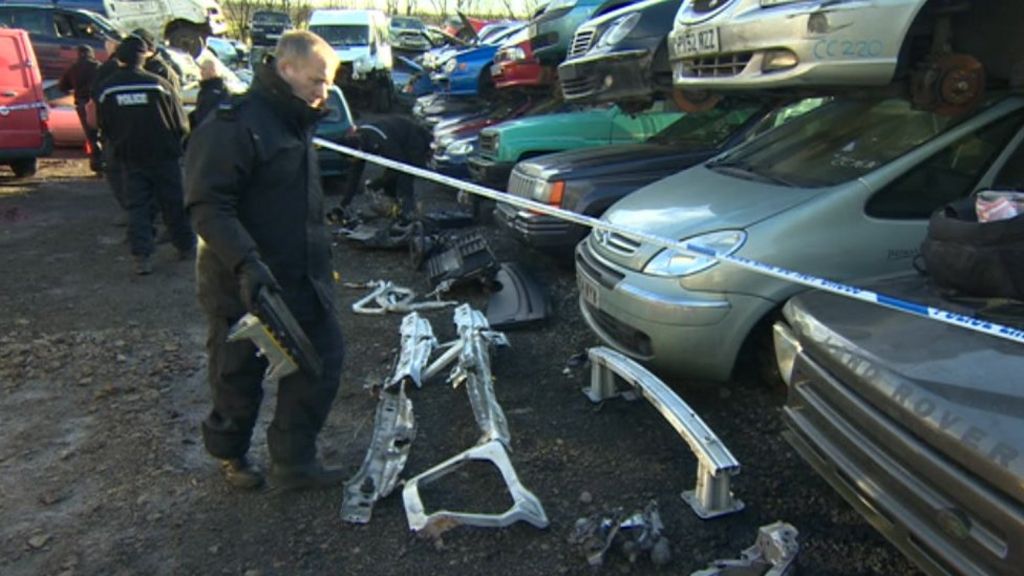 Premises raided in stolen van inquiry