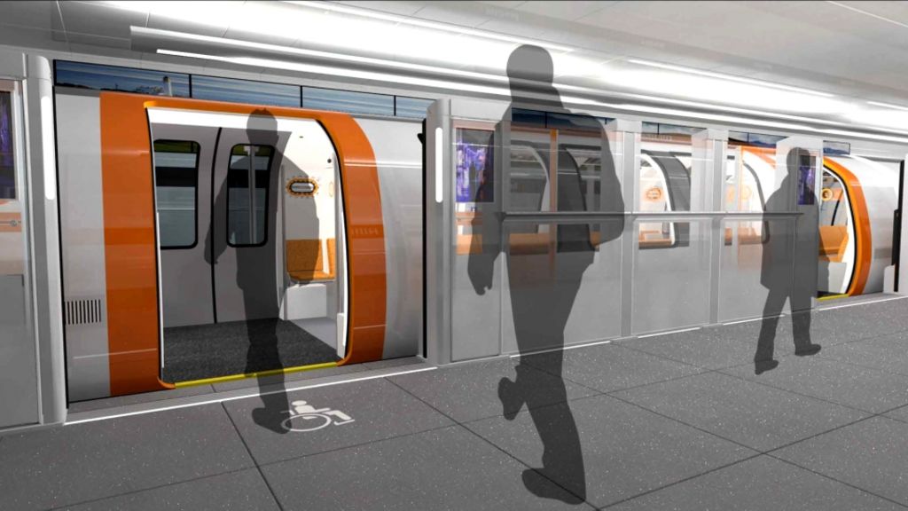 VIDEO: New Glasgow subway driverless trains unveiled