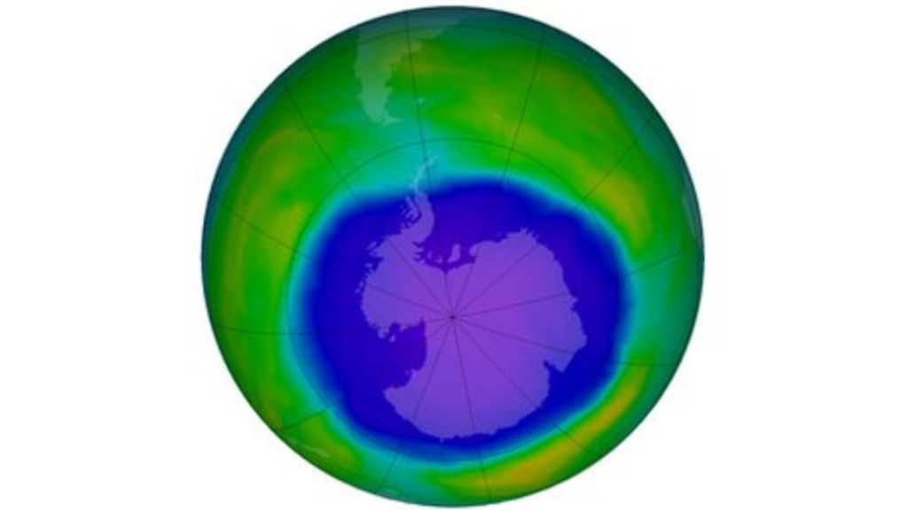 Is The Ozone Hole Healing