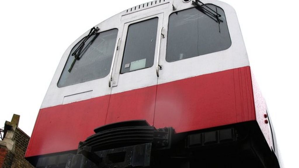 VIDEO: The Tube train that's now an office