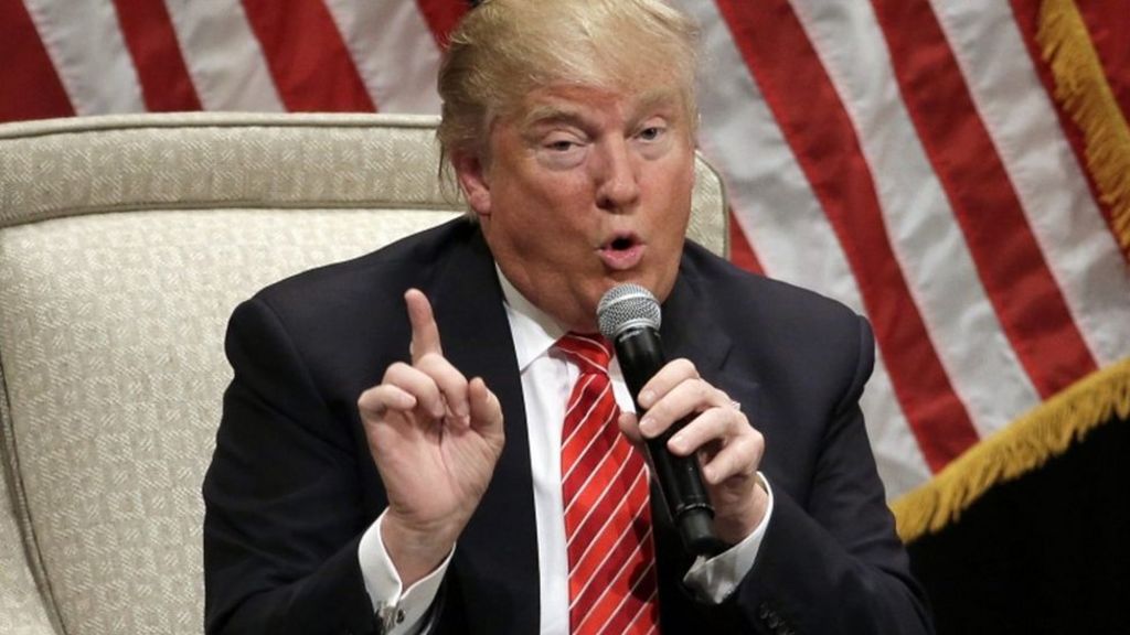 VIDEO: How Trump deals with rally protesters