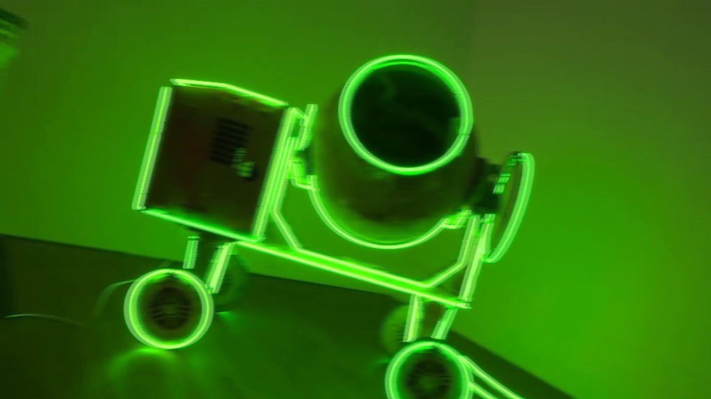 Neon exhibition celebration for Blackpool Illuminations