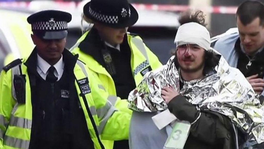London attack survivor recounts being hit