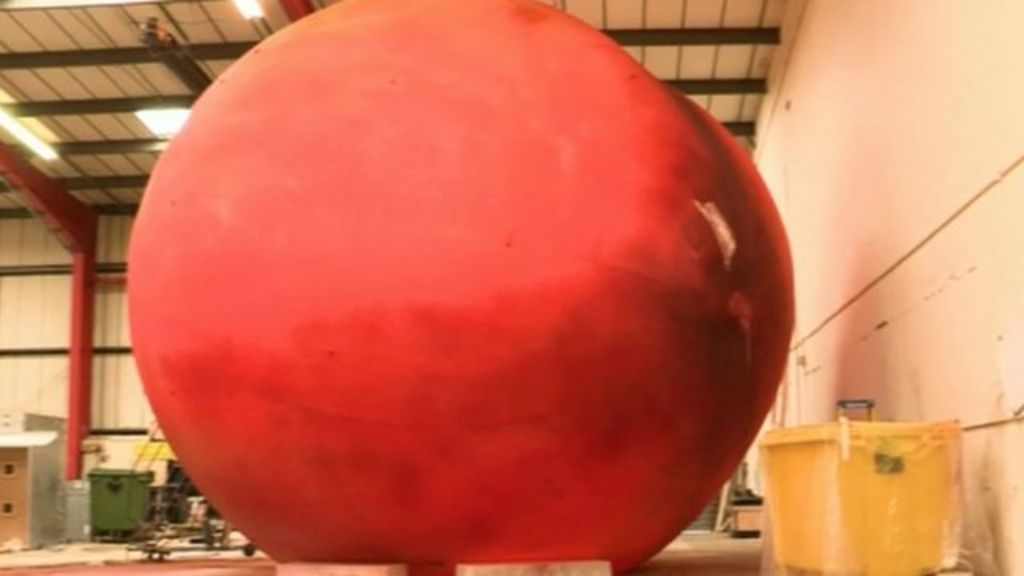 60 hours to paint - and six hours to inflate