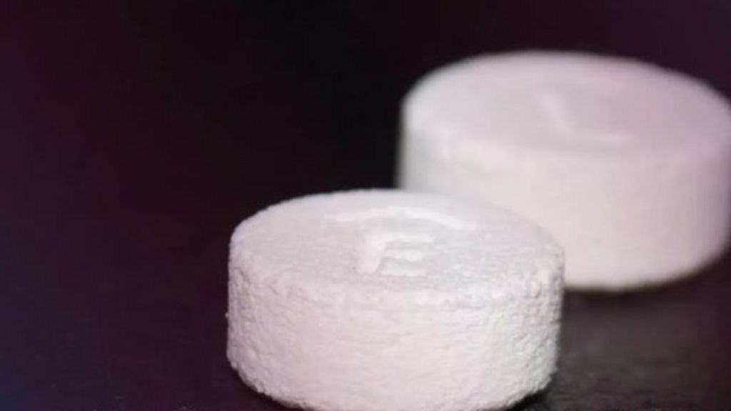 First 3D-printed pill approved in US