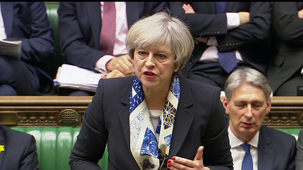 PMQs: Corbyn and May in disability benefits clash