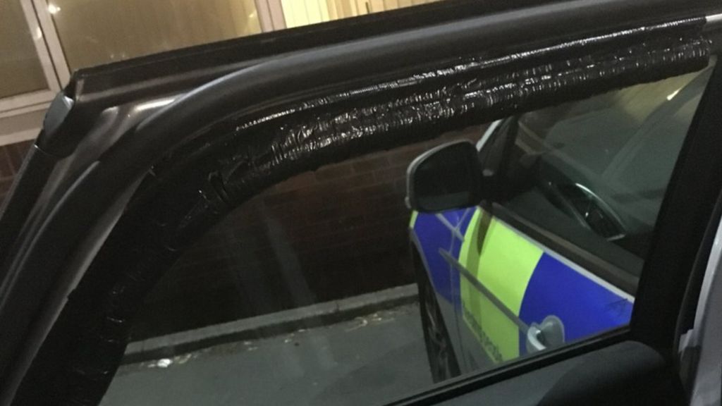 Police Scotland cars 'held together by duct tape'