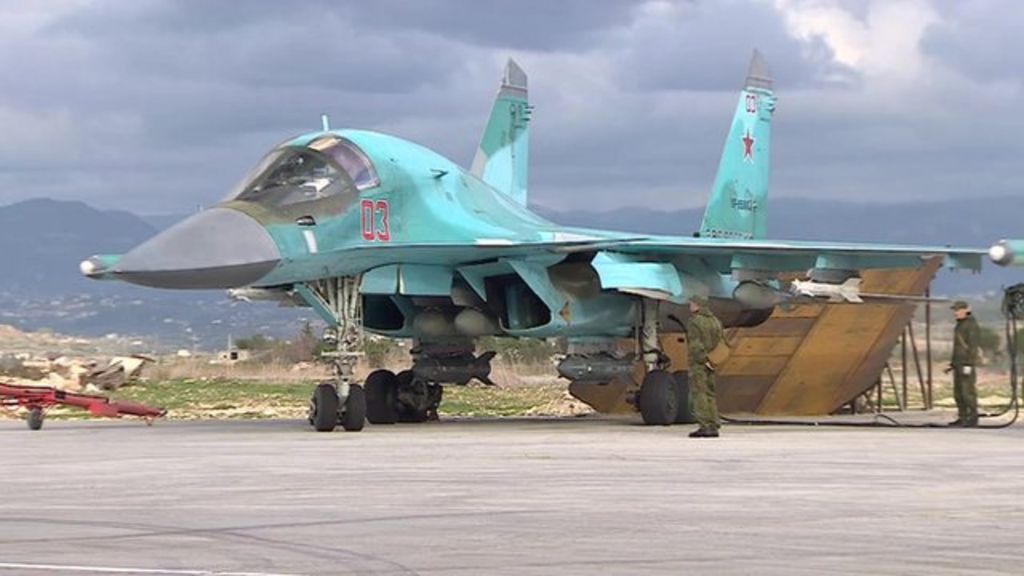 VIDEO: Inside Russian airbase in Syria