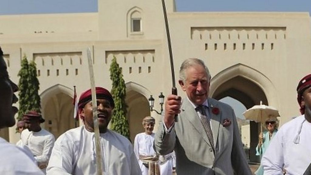 Prince Charles dances around the world