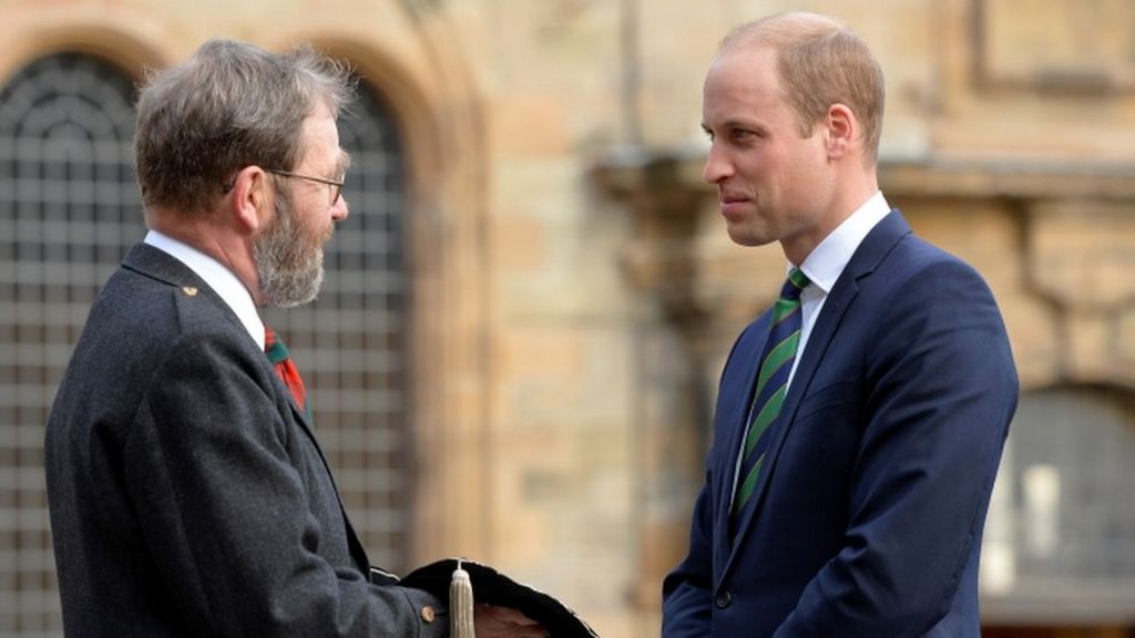 Prince William launches Stirling regimental museum appeal