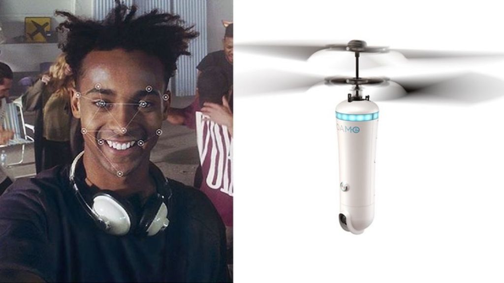 CES 2017: Roam-E drone takes flying selfies