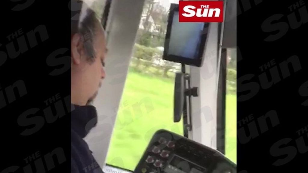 Croydon line tram driver suspended over Sun footage