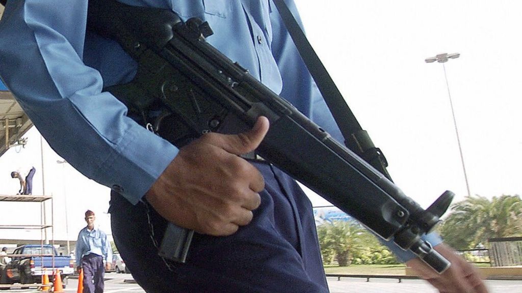 Pakistan guard shoots boy in mask