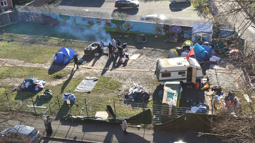 'Tent village' occupants ordered to leave