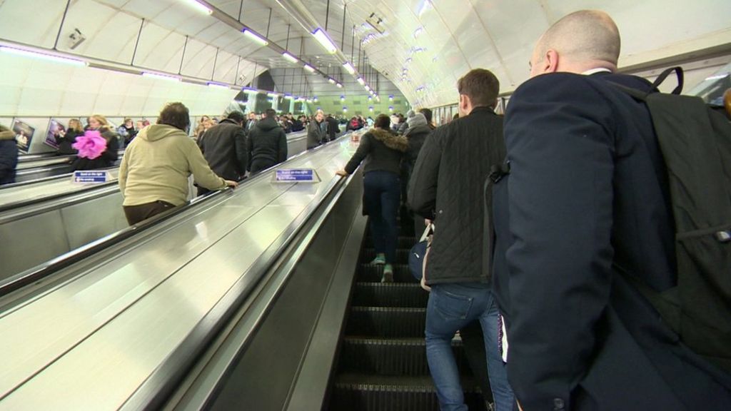 VIDEO: Stand-only escalators 'ease congestion'