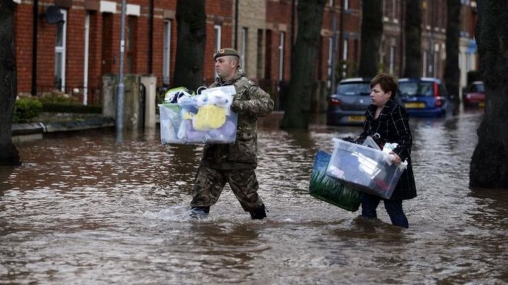 Insurance advice for flooding victims
