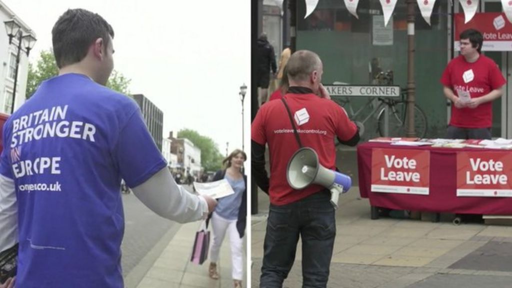 VIDEO: Deadline to vote in EU referendum looms